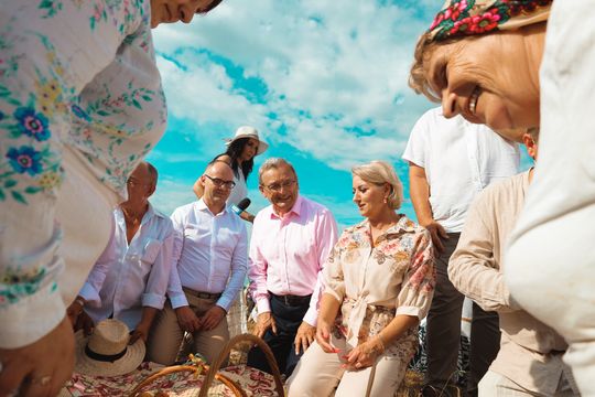 Gm. Leśniowice. Udane Żniwowanie na Maczułach. Tradycja, kultura, dobra zabawa [GALERIA ZDJĘĆ]