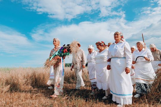 Gm. Leśniowice. Udane Żniwowanie na Maczułach. Tradycja, kultura, dobra zabawa [GALERIA ZDJĘĆ]
