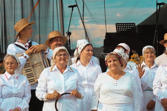 Gm. Leśniowice. Udane Żniwowanie na Maczułach. Tradycja, kultura, dobra zabawa [GALERIA ZDJĘĆ]