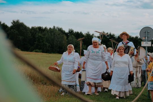 Gm. Leśniowice. Udane Żniwowanie na Maczułach. Tradycja, kultura, dobra zabawa [GALERIA ZDJĘĆ]