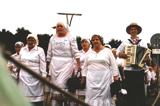 Gm. Leśniowice. Udane Żniwowanie na Maczułach. Tradycja, kultura, dobra zabawa [GALERIA ZDJĘĆ]