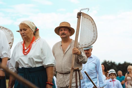 Gm. Leśniowice. Udane Żniwowanie na Maczułach. Tradycja, kultura, dobra zabawa [GALERIA ZDJĘĆ]