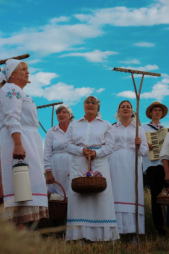 Gm. Leśniowice. Udane Żniwowanie na Maczułach. Tradycja, kultura, dobra zabawa [GALERIA ZDJĘĆ]
