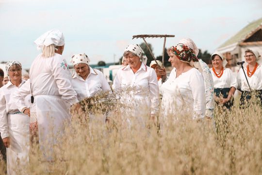 Gm. Leśniowice. Udane Żniwowanie na Maczułach. Tradycja, kultura, dobra zabawa [GALERIA ZDJĘĆ]