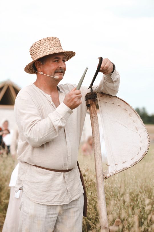 Gm. Leśniowice. Udane Żniwowanie na Maczułach. Tradycja, kultura, dobra zabawa [GALERIA ZDJĘĆ]