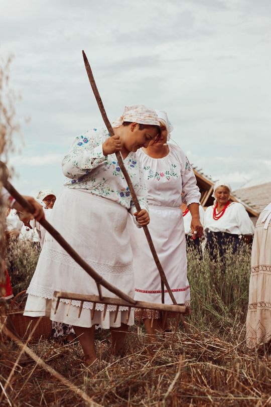 Gm. Leśniowice. Udane Żniwowanie na Maczułach. Tradycja, kultura, dobra zabawa [GALERIA ZDJĘĆ]