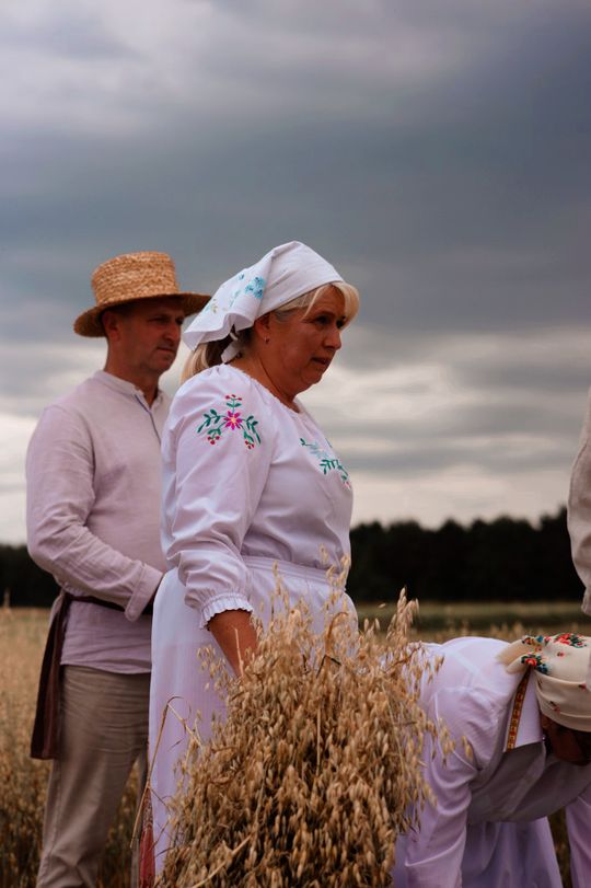Gm. Leśniowice. Udane Żniwowanie na Maczułach. Tradycja, kultura, dobra zabawa [GALERIA ZDJĘĆ]