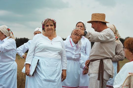 Gm. Leśniowice. Udane Żniwowanie na Maczułach. Tradycja, kultura, dobra zabawa [GALERIA ZDJĘĆ]