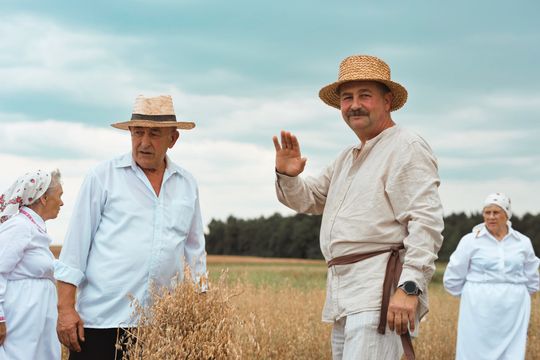 Gm. Leśniowice. Udane Żniwowanie na Maczułach. Tradycja, kultura, dobra zabawa [GALERIA ZDJĘĆ]