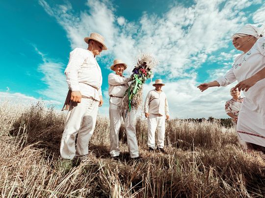 Gm. Leśniowice. Udane Żniwowanie na Maczułach. Tradycja, kultura, dobra zabawa [GALERIA ZDJĘĆ]