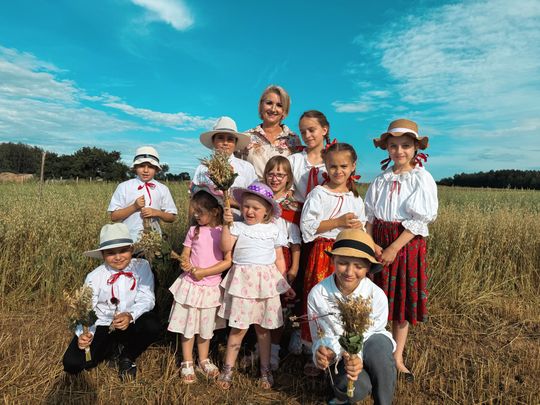 Gm. Leśniowice. Udane Żniwowanie na Maczułach. Tradycja, kultura, dobra zabawa [GALERIA ZDJĘĆ]