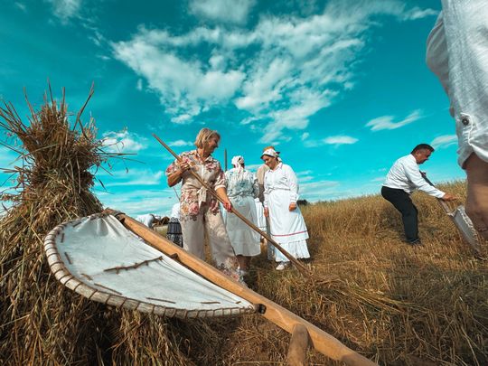 Gm. Leśniowice. Udane Żniwowanie na Maczułach. Tradycja, kultura, dobra zabawa [GALERIA ZDJĘĆ]