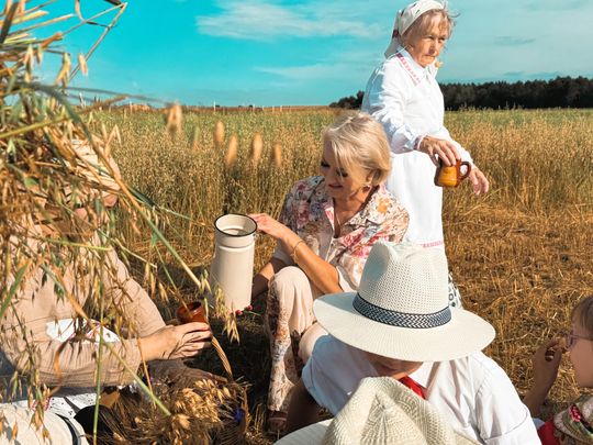 Gm. Leśniowice. Udane Żniwowanie na Maczułach. Tradycja, kultura, dobra zabawa [GALERIA ZDJĘĆ]