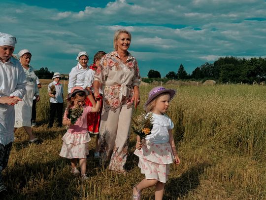 Gm. Leśniowice. Udane Żniwowanie na Maczułach. Tradycja, kultura, dobra zabawa [GALERIA ZDJĘĆ]