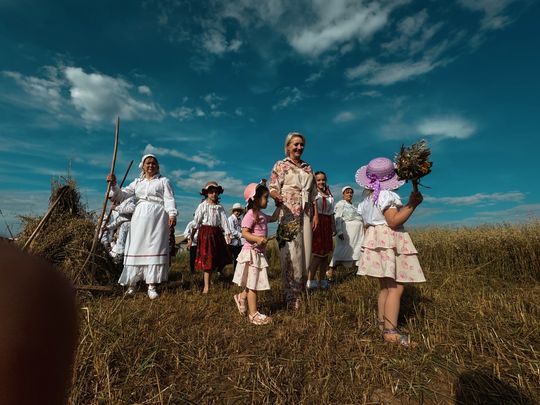 Gm. Leśniowice. Udane Żniwowanie na Maczułach. Tradycja, kultura, dobra zabawa [GALERIA ZDJĘĆ]