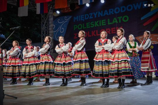 Włodawa. Jubileuszowe XXX Poleskie Lato z Folklorem 2025. Dzień III [GALERIA ZDJĘĆ]