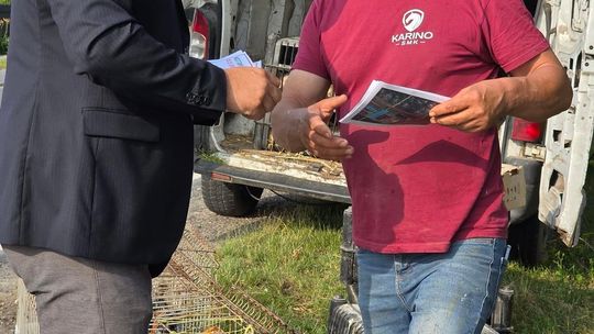 Gm. Chełm. Urządzili targ po swojemu. Rolnicy będą mieć swoje miejsce do handlowania [ZDJĘCIA]