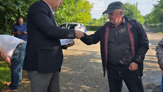 Gm. Chełm. Urządzili targ po swojemu. Rolnicy będą mieć swoje miejsce do handlowania [ZDJĘCIA]