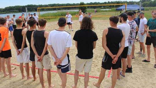Gm. Kamień. Siatkówka Plażowa o „Puchar Wójta” 2025 [GALERIA ZDJĘĆ]