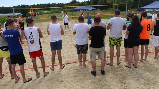 Gm. Kamień. Siatkówka Plażowa o „Puchar Wójta” 2025 [GALERIA ZDJĘĆ]
