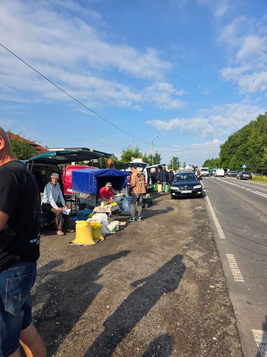 Gm. Chełm. Urządzili targ po swojemu. Rolnicy będą mieć swoje miejsce do handlowania [ZDJĘCIA]
