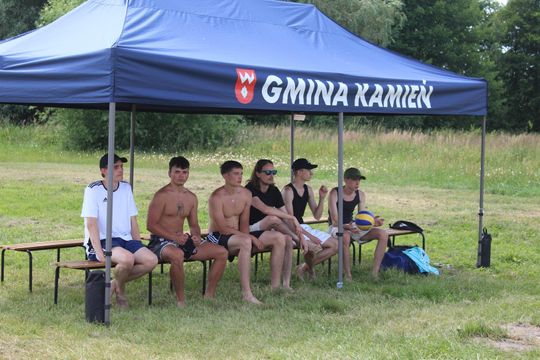 Gm. Kamień. Siatkówka Plażowa o „Puchar Wójta” 2025 [GALERIA ZDJĘĆ]