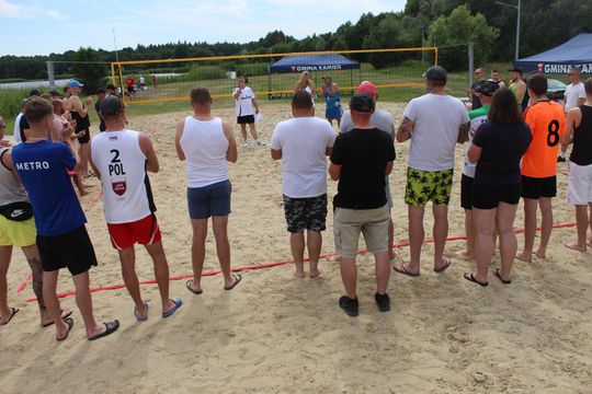 Gm. Kamień. Siatkówka Plażowa o „Puchar Wójta” 2025 [GALERIA ZDJĘĆ]
