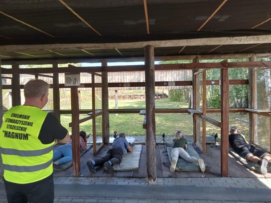 Gm. Żmudź. Zawody Strzeleckie o Puchar Prezesa Chełmskiego Stowarzyszenia Strzeleckiego MAGNUM [GALERIA ZDJĘĆ]