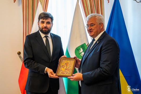 Minister spraw zagranicznych Ukrainy Andrij Sybiha z wizytą w Chełmie [GALERIA ZDJĘĆ]