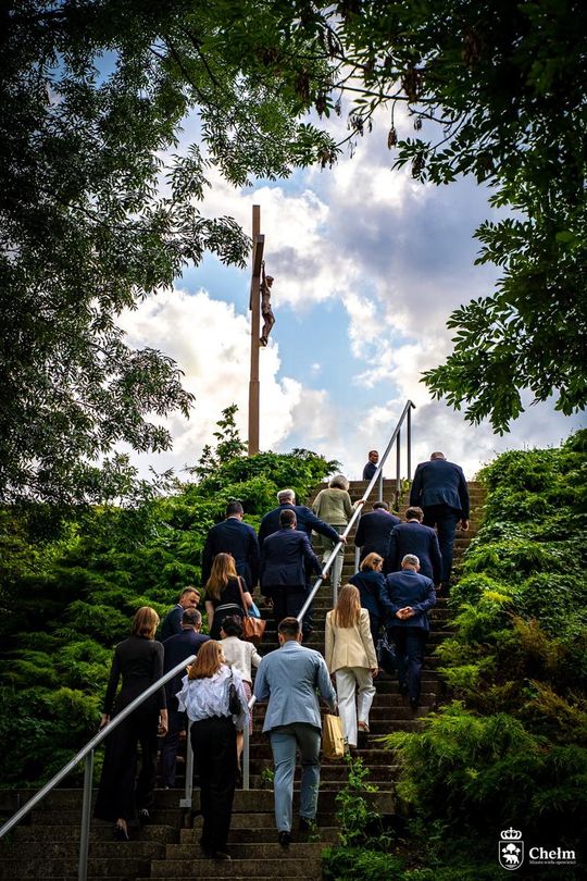 Minister spraw zagranicznych Ukrainy Andrij Sybiha z wizytą w Chełmie [GALERIA ZDJĘĆ]