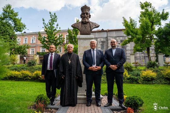 Minister spraw zagranicznych Ukrainy Andrij Sybiha z wizytą w Chełmie [GALERIA ZDJĘĆ]