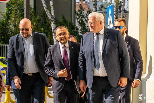 Minister spraw zagranicznych Ukrainy Andrij Sybiha z wizytą w Chełmie [GALERIA ZDJĘĆ]