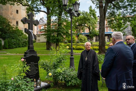 Minister spraw zagranicznych Ukrainy Andrij Sybiha z wizytą w Chełmie [GALERIA ZDJĘĆ]