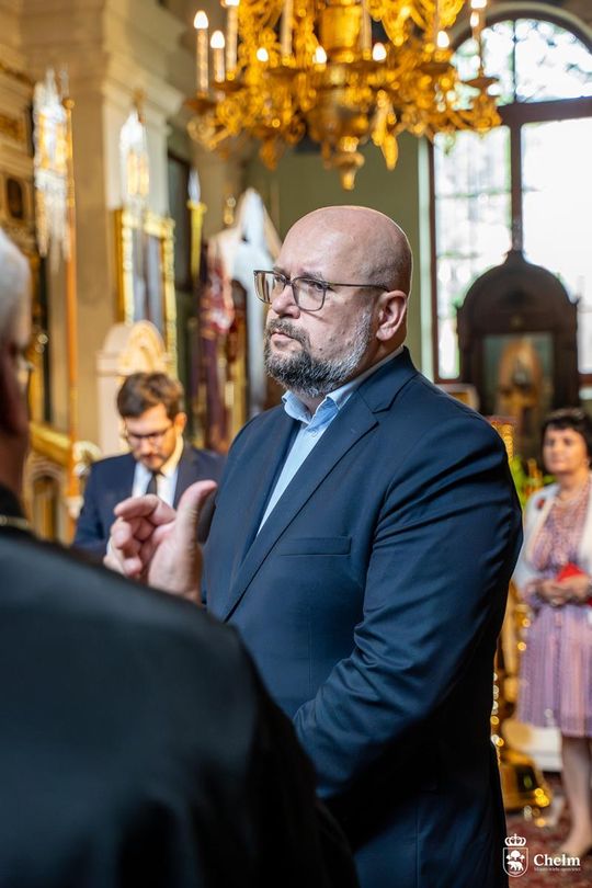 Minister spraw zagranicznych Ukrainy Andrij Sybiha z wizytą w Chełmie [GALERIA ZDJĘĆ]