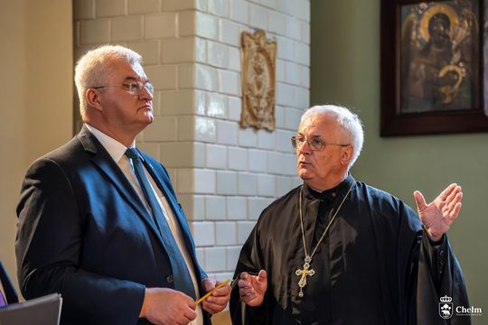 Minister spraw zagranicznych Ukrainy Andrij Sybiha z wizytą w Chełmie [GALERIA ZDJĘĆ]