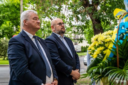 Minister spraw zagranicznych Ukrainy Andrij Sybiha z wizytą w Chełmie [GALERIA ZDJĘĆ]