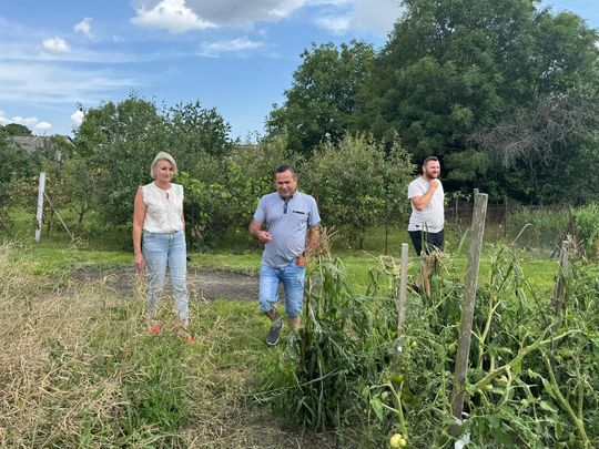 Gmina Lesniowice szacuje straty po gradobiciu. Wizja lokalna z udziałem przedstawicieli wojewody [ZDJĘCIA]
