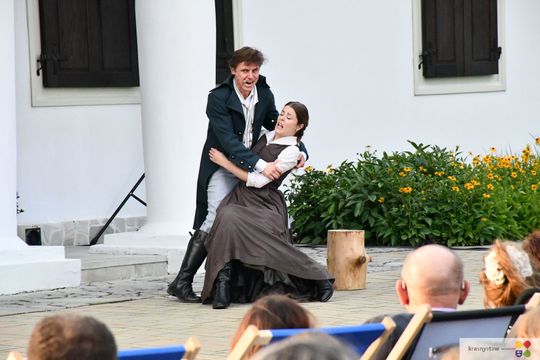 Krasnystaw. „Śluby panieńskie” Aleksandra Fredry w ogrodzie Dworku Starościńskiego [GALERIA ZDJĘĆ]