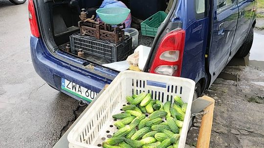 Gm. Chełm. Na Gminnej pohandlowali tylko raz. Znowu przeniesiono targowisko dla rolników [ZDJĘCIA]