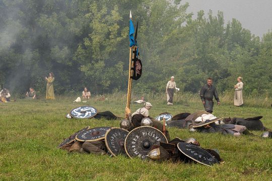 Rekonstrukcja Bitwy nad Bugiem w Czumowie [GALERIA ZDJĘC]
