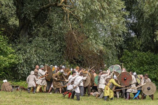Rekonstrukcja Bitwy nad Bugiem w Czumowie [GALERIA ZDJĘC]