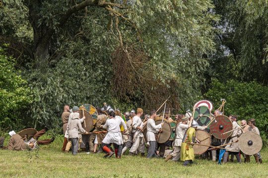 Rekonstrukcja Bitwy nad Bugiem w Czumowie [GALERIA ZDJĘC]