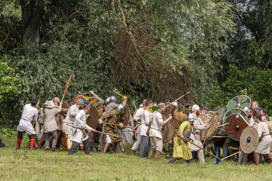 Rekonstrukcja Bitwy nad Bugiem w Czumowie [GALERIA ZDJĘC]