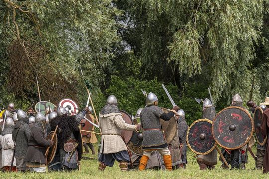 Rekonstrukcja Bitwy nad Bugiem w Czumowie [GALERIA ZDJĘC]