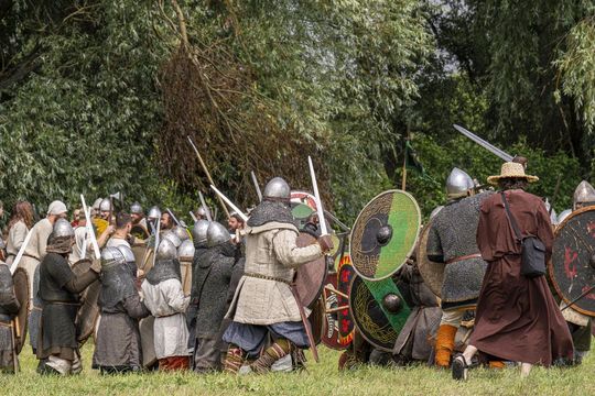 Rekonstrukcja Bitwy nad Bugiem w Czumowie [GALERIA ZDJĘC]