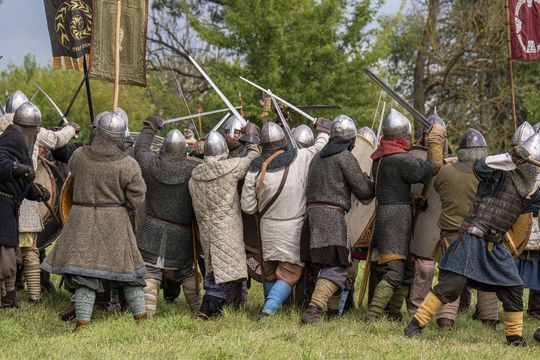Rekonstrukcja Bitwy nad Bugiem w Czumowie [GALERIA ZDJĘC]