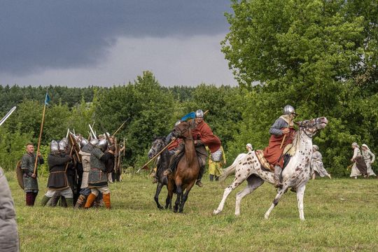 Rekonstrukcja Bitwy nad Bugiem w Czumowie [GALERIA ZDJĘC]