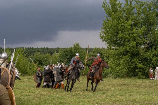 Rekonstrukcja Bitwy nad Bugiem w Czumowie [GALERIA ZDJĘC]