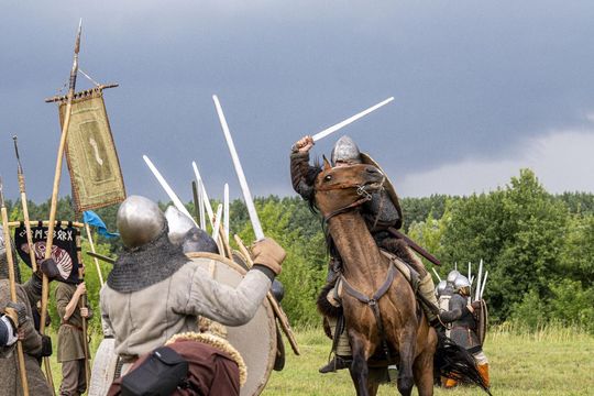 Rekonstrukcja Bitwy nad Bugiem w Czumowie [GALERIA ZDJĘC]