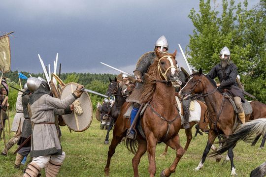 Rekonstrukcja Bitwy nad Bugiem w Czumowie [GALERIA ZDJĘC]